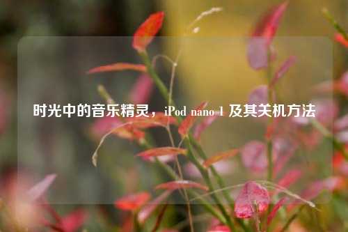 时光中的音乐精灵,iPod nano 1 及其关机方法