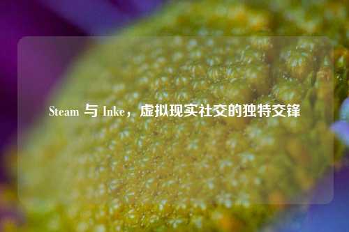 Steam 与 Inke,虚拟现实社交的独特交锋