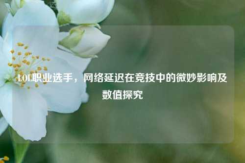 LOL职业选手，网络延迟在竞技中的微妙影响及数值探究