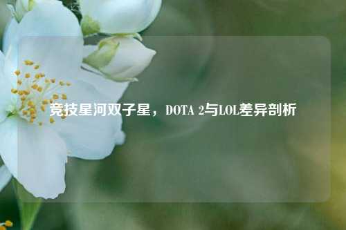 竞技星河双子星，DOTA 2与LOL差异剖析