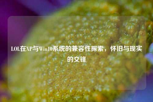 LOL在XP与Win10系统的兼容性探索,怀旧与现实的交锋