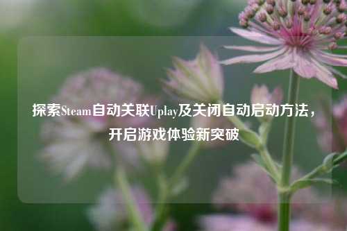 探索Steam自动关联Uplay及关闭自动启动方法，开启游戏体验新突破