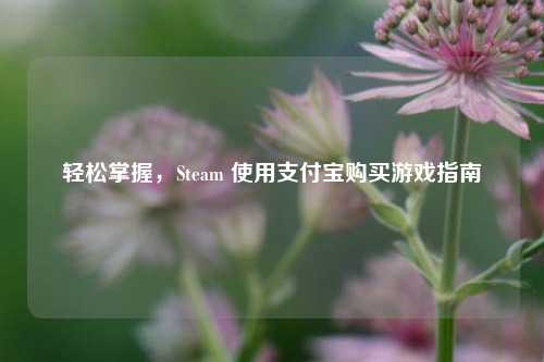 轻松掌握，Steam 使用支付宝购买游戏指南