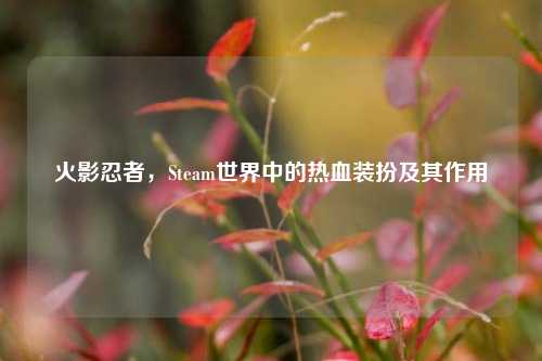 火影忍者，Steam世界中的热血装扮及其作用